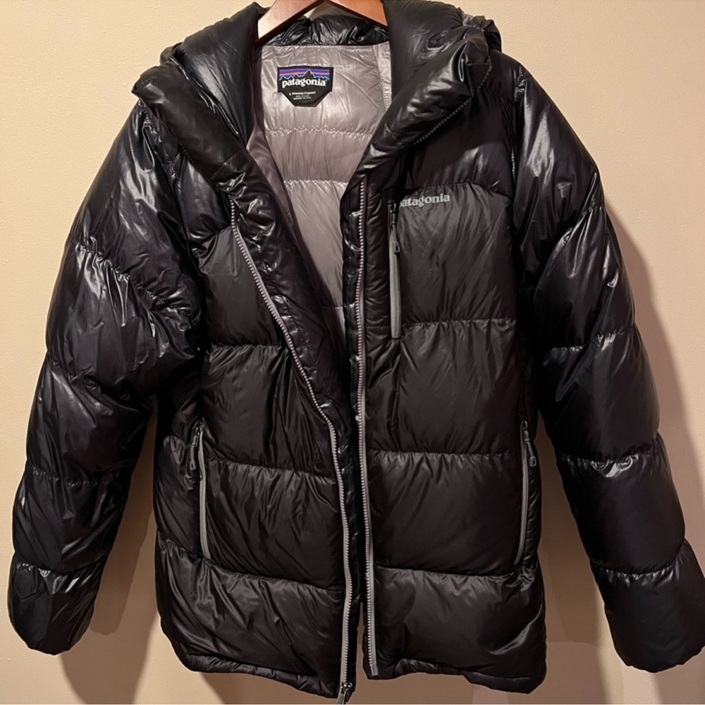 Patagonia fitz roy down hooded jacket